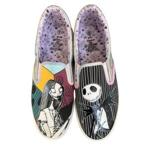 Vans Nightmare Before Christmas Slip-On Shoes Women’s 9  Jack & Sally